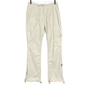 Abercrombie & Fitch‎ Pants Womens 4 Stone Beige Cargo Military Lightweight Nylon